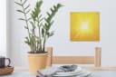 OneMillionCanvasses® Leinwandbild Eine Illustration einer hellen Sonne Fotodruck Wandbild Bild 5