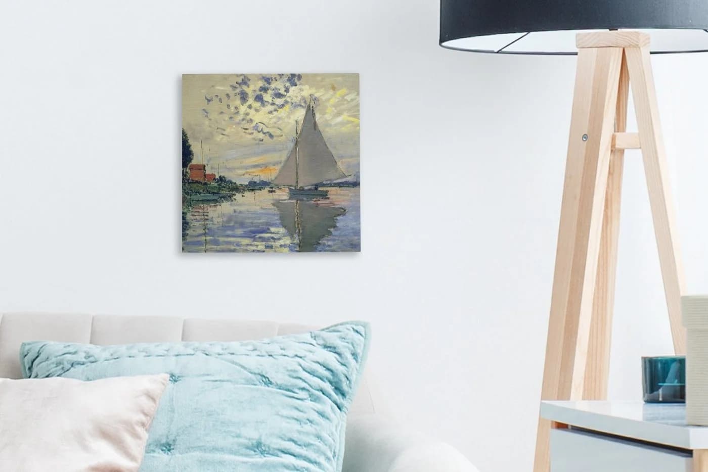 OneMillionCanvasses® Leinwandbild Segelboot Claude Monet - Bild 3