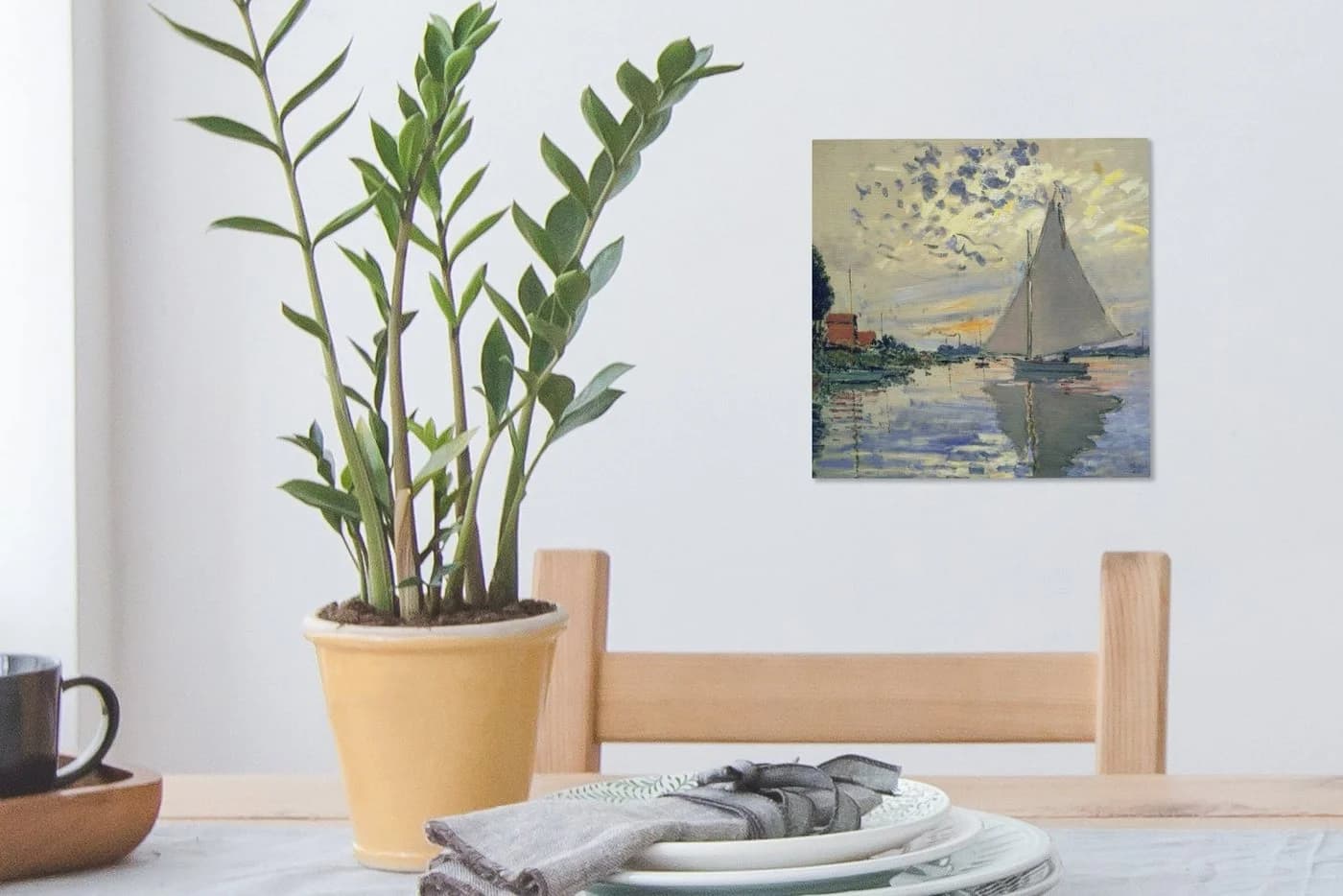 OneMillionCanvasses® Leinwandbild Segelboot Claude Monet - Bild 5