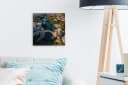 OneMillionCanvasses® Leinwandbild Stari-Brücke Bosnien 20x20 cm Bild 3