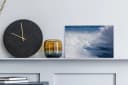 OneMillionCanvasses® Leinwandbild Wolkenblau Weiß Wanddeko Bild 1