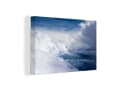 OneMillionCanvasses® Leinwandbild Wolkenblau Weiß Wanddeko Bild 2