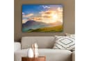 OneMillionCanvasses® Leinwandbild Alpen Berge Natur 60x40 cm Bild 4