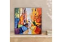 OneMillionCanvasses® Leinwandbild Abstrakt Bunt 20x20 cm Bild 1