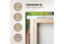 OneMillionCanvasses® Leinwandbild Amsterdam Ölfarbenoptik Bunt Bild 3