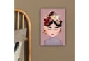 OneMillionCanvasses® Leinwandbild Pastell Frau Frida Kahlo Bild 4