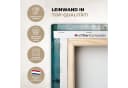 OneMillionCanvasses® Leinwandbild Blauer Blumenstrauß Wandbild Deko Bild 3