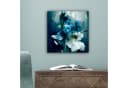 OneMillionCanvasses® Leinwandbild Blauer Blumenstrauß Wandbild Deko Bild 5