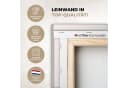 OneMillionCanvasses® Leinwandbild Eukalyptus Gold Natur Bild 3