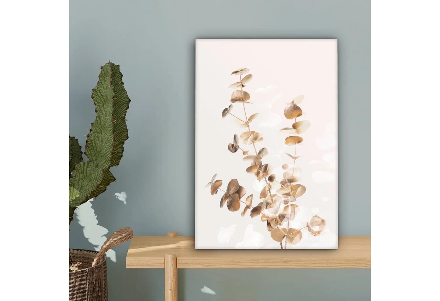 OneMillionCanvasses® Leinwandbild Eukalyptus Gold Natur - Bild 5