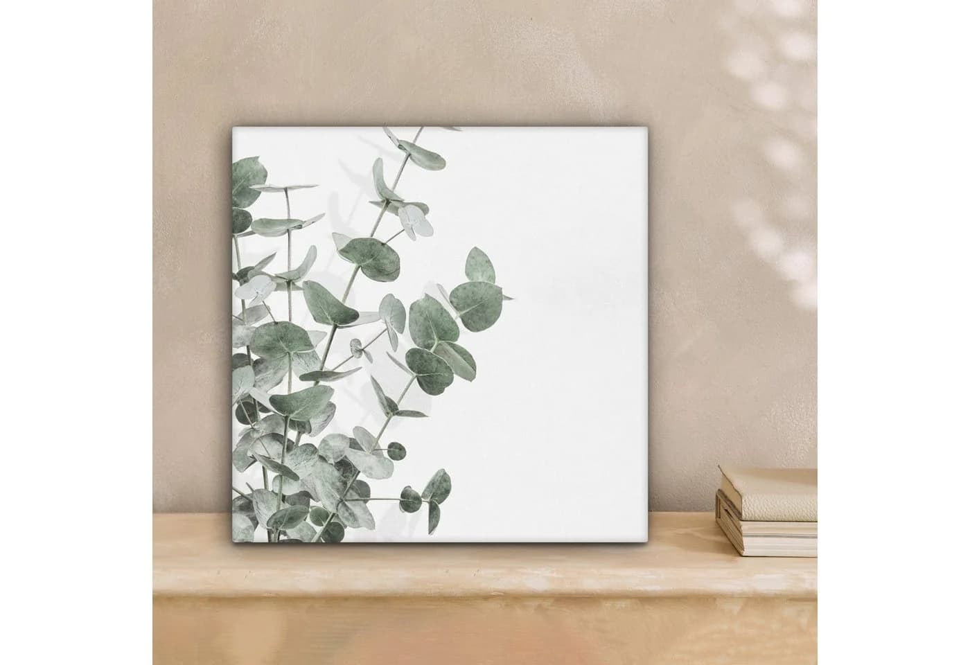 OneMillionCanvasses® Leinwandbild Eukalyptus Grün 20x20 cm