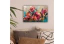 OneMillionCanvasses® Leinwandbild Rosa Rosen Natur Bild 1