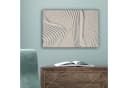OneMillionCanvasses® Leinwandbild Abstrakt Weiß Linien Bild 5