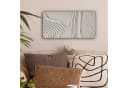 OneMillionCanvasses® Leinwandbild Abstrakt Weiß Linien Bild 1
