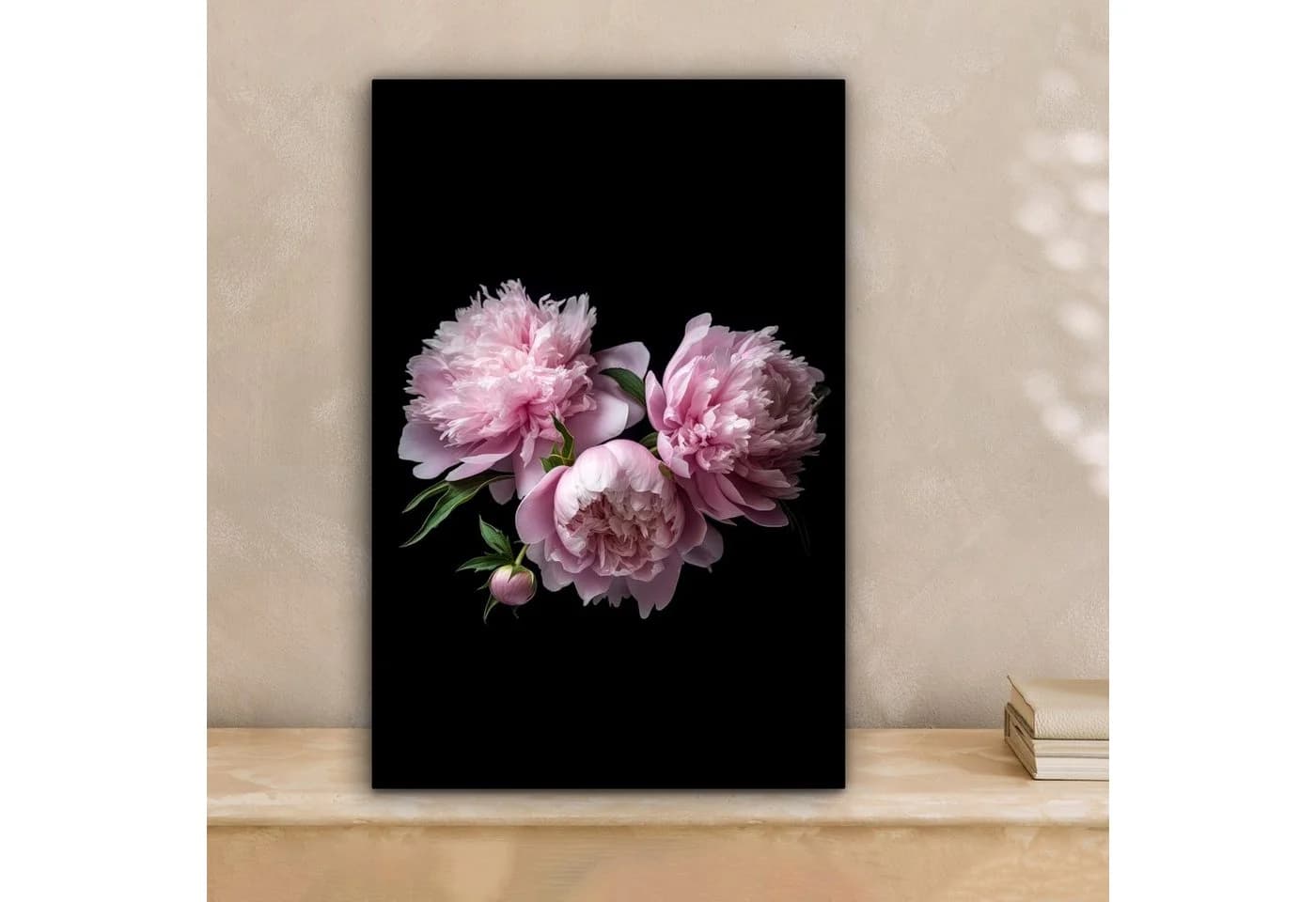 OneMillionCanvasses® Leinwandbild Pfingstrose Rosa
