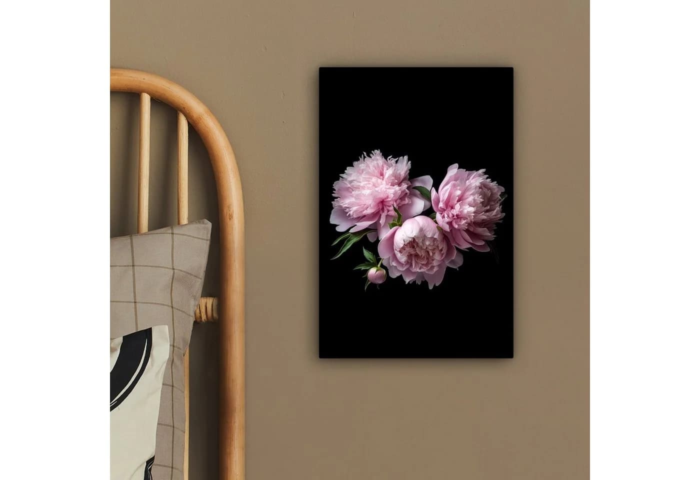 OneMillionCanvasses® Leinwandbild Pfingstrose Rosa - Bild 4