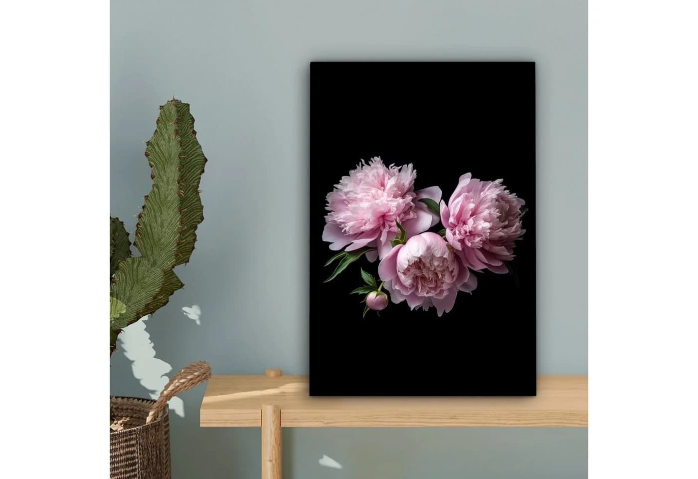 OneMillionCanvasses® Leinwandbild Pfingstrose Rosa - Bild 5