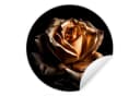 MuchoWow Wandsticker Rose Gold Schwarz Selbstklebend Bild 2