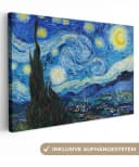 OneMillionCanvasses® Leinwandbild Die Sternennacht - Vincent van Gogh Bild 2
