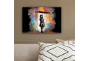 OneMillionCanvasses® Leinwandbild Mädchen - Kunst - Regenschirm - Graffiti - Farben - Wand, Fotodruck (1 St), Leinwand Bilder Klein, Wand Dekoration Aesthetic 30x20 cm Bild 4