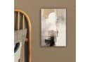 OneMillionCanvasses® Leinwandbild Abstrakt Grau Schwarz Weiss Bild 4