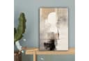 OneMillionCanvasses® Leinwandbild Abstrakt Grau Schwarz Weiss Bild 5