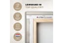 OneMillionCanvasses® Leinwandbild Kunst Industriell Grau Braun Abstrakt Fotodruck 20x30 cm Bild 3