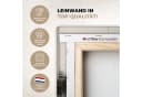OneMillionCanvasses® Leinwandbild Panorama Abstrakt - Kunst - Grau Bild 3