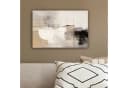 OneMillionCanvasses® Leinwandbild Abstrakt - Kunst - Grau, Fotodruck 30x20 cm Bild 4