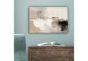 OneMillionCanvasses® Leinwandbild Abstrakt - Kunst - Grau, Fotodruck 30x20 cm Bild 5