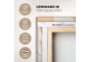 OneMillionCanvasses® Leinwandbild Abstrakt Beige Orange Kunst Modern Bild 3