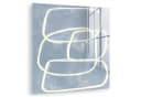 MuchoWow Acrylglasbild Abstrakt Blau Wandbild Bild 2