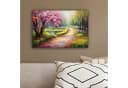 OneMillionCanvasses® Leinwandbild Aquarell - Natur - Bäume - Kunst - Blumen Bild 4