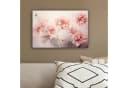 OneMillionCanvasses Leinwandbild Rosa Blumen Aquarell 30x20 cm Bild 4