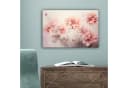 OneMillionCanvasses Leinwandbild Rosa Blumen Aquarell 30x20 cm Bild 5