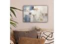 OneMillionCanvasses® Leinwandbild Aquarell Abstrakt Blau Grau 30x20 cm Bild 1