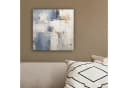OneMillionCanvasses® Leinwandbild Aquarell Abstrakt Blau Grau 20x20 cm Bild 4