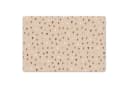 MuchoWow Platzset Herzen Braun - Vinyl Tischset mit Muster Bild 2