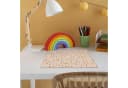 MuchoWow Platzset Herzen Braun - Vinyl Tischset mit Muster Bild 3