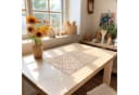 MuchoWow Platzset Herzen Braun - Vinyl Tischset mit Muster Bild 4