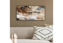 OneMillionCanvasses® Leinwandbild Panorama Abstrakt Beige Modern Bild 4