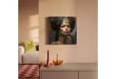 OneMillionCanvasses® Leinwandbild Frau Gold Schwarz Luxus Porträt Bild 1