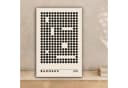 OneMillionCanvasses Leinwandbild Bauhaus Retro Schwarz Bild 1