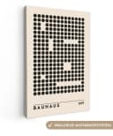 OneMillionCanvasses Leinwandbild Bauhaus Retro Schwarz Bild 2