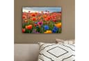 OneMillionCanvasses® Leinwandbild Blumen - Mohnblumen - Farbenfroh - Natur Bild 4