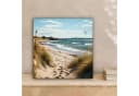 OneMillionCanvasses® Leinwandbild Strand Motiv 20x20 cm Bild 1