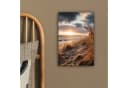 OneMillionCanvasses® Leinwandbild Strand Dünen Meer Sand Hochgras Fotodruck Bild 4