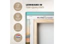 OneMillionCanvasses® Leinwandbild Leuchtturm Strand Motiv Bunt Bild 3