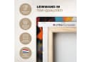 OneMillionCanvasses® Leinwandbild Frau Farbenfroh Porträt Bild 3