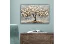 OneMillionCanvasses® Leinwandbild Abstrakt Baum Gold Bild 5